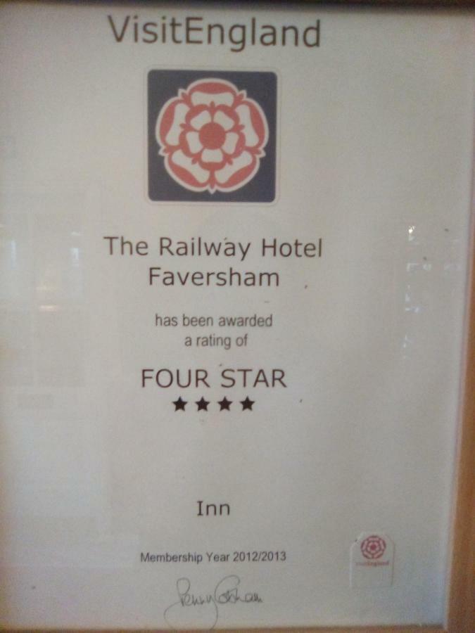 Railway Hotel Faversham Eksteriør billede